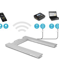 balança pesa paletes inox